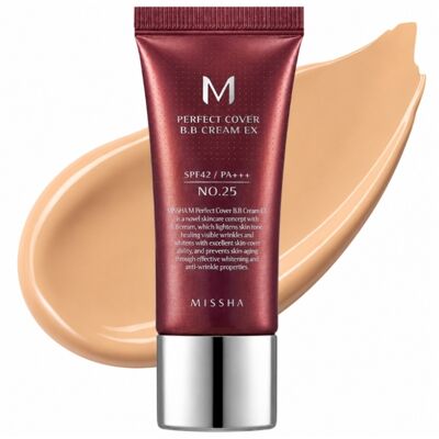 MISSHA No.25 Beige Cálido BB Crema SPF 42 - BB Crema MISSHA No.25 Beige Cálido BB Crema SPF 42 - BB Crema