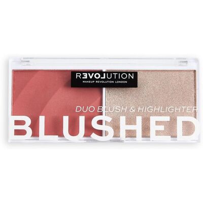 Revolution Relove - Dúo colorete e iluminador Colour Play Blushed - Cute Revolution Relove - Dúo colorete e iluminador Colour Play Blushed - Cute