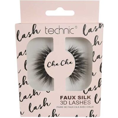 Technic Cosmetics - Pestañas postizas Faux Silk Lashes - ChaCha Technic Cosmetics - Pestañas postizas Faux Silk Lashes - ChaCha