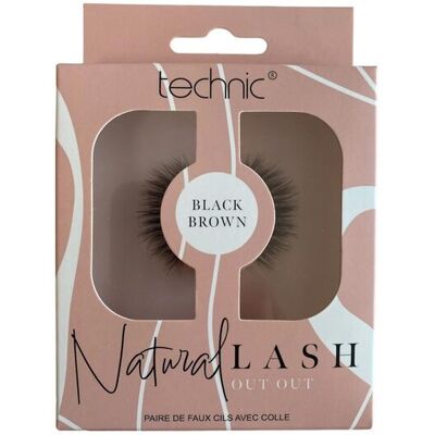Technic Cosmetics - Pestañas postizas Natural Lash - Out Out Technic Cosmetics - Pestañas postizas Natural Lash - Out Out