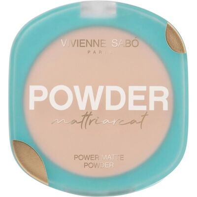 Vivienne Sabó - Polvo compacto matte Powder Mattriacat - 02 Vivienne Sabó - Polvo compacto matte Powder Mattriacat - 02