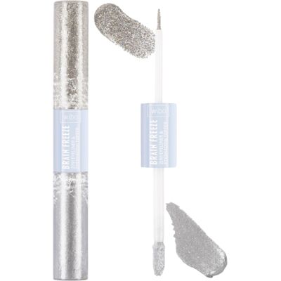 Wibo - Brain Freeze 2in1 Eyeliner Eyeshadow Topper mit Pinsel 48g - 2in1 Eyeliner Eyeshadow Topper - Makeup Wibo - Brain Freeze 2in1 Eyeliner Eyeshadow Topper mit Pinsel 48g - 2in1 Eyeliner Eyeshadow Topper - Makeup