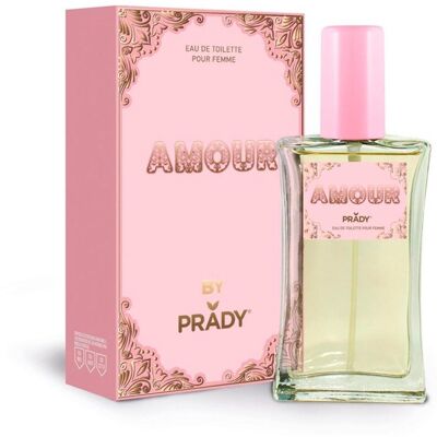 Prady - Eau de toilette para mujer 90ml - Amour Prady - Eau de toilette para mujer 90ml - Amour