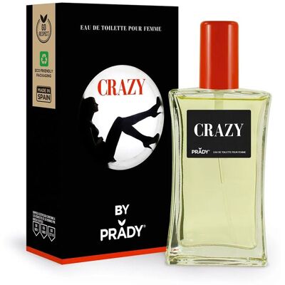 Prady - Eau de toilette para mujer 90ml - Crazy Prady - Eau de toilette para mujer 90ml - Crazy