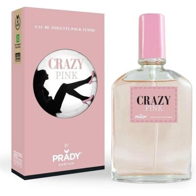 Prady - Eau de toilette para mujer 90ml - Crazy Pink Prady - Eau de toilette para mujer 90ml - Crazy Pink