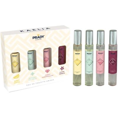Prady - Pack de mini eau de toilettes - Kaelia Collection Prady - Pack de mini eau de toilettes - Kaelia Collection