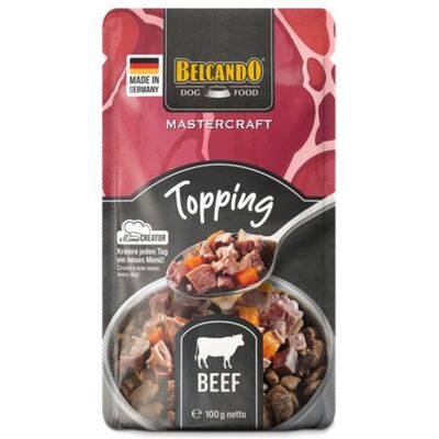 BELCANDO Mastercraft Topping de carne y zanahoria - Comida para perros BELCANDO Mastercraft Topping de carne y zanahoria - Comida para perros
