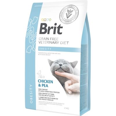 BRIT Veterinary Diet Gato Obesidad Sin Granos con Pollo y Guisantes BRIT Veterinary Diet Gato Obesidad Sin Granos con Pollo y Guisantes