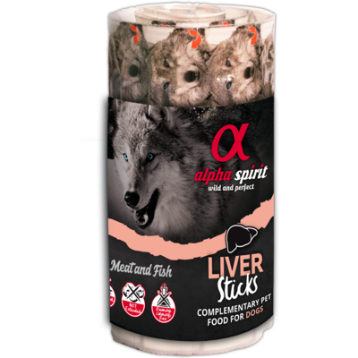 Snacks para Perros ALPHA SPIRIT - 16 Unidades - Sabor Hígado Snacks para Perros ALPHA SPIRIT - 16 Unidades - Sabor Hígado