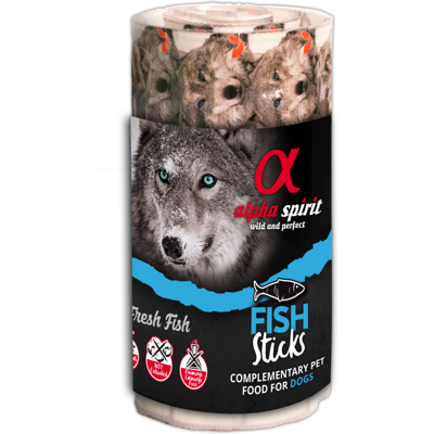 Alpha Spirit - Ristra de Barritas de Pescado para Perro - Caja 12 x 16 Alpha Spirit - Ristra de Barritas de Pescado para Perro - Caja 12 x 16