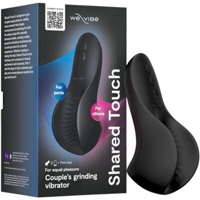 We-Vibe Shared Touch - vibrador inteligente para parejas (negro) We-Vibe Shared Touch - vibrador inteligente para parejas (negro)
