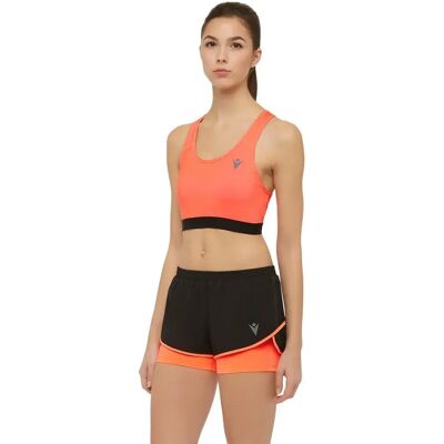 Macron Top Deportivo Tank Running Beatrix Orange Fluor / Black L Macron Top Deportivo Tank Running Beatrix Orange Fluor / Black L