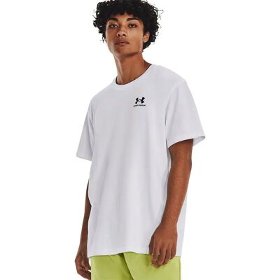 Under Armour Camiseta De Manga Corta Logo Embroidered Heavyweight White / Black L Under Armour Camiseta De Manga Corta Logo Embroidered Heavyweight White / Black L