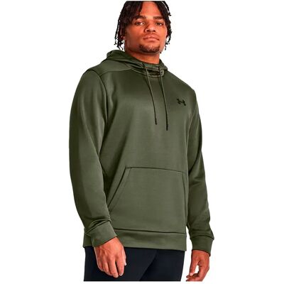 Under Armour Sudadera Con Capucha Fleece Marine OD Green 390 / Black 001 S Under Armour Sudadera Con Capucha Fleece Marine OD Green 390 / Black 001 S