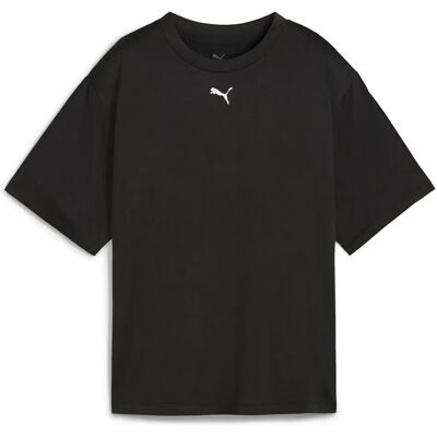 Camiseta De Manga Corta Tad Essentials Relaxed Puma Black L Camiseta De Manga Corta Tad Essentials Relaxed Puma Black L