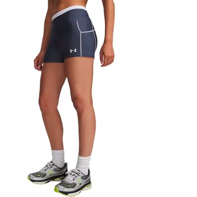 Under Armour Pantalones Cortos Heatgear Novelty Gray / White L Under Armour Pantalones Cortos Heatgear Novelty Gray / White L