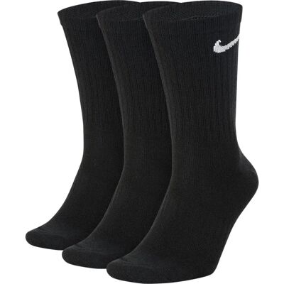 Nike Calcetines Crew Everyday Lightweight 3 Pares Black / White EU 42-46 Nike Calcetines Crew Everyday Lightweight 3 Pares Black / White EU 42-46