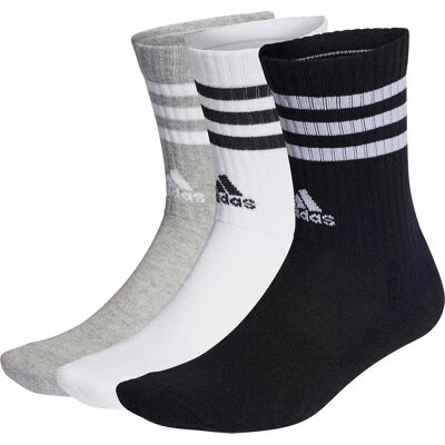 Adidas Calcetines Crew 3s C Spw 3 Pares Grey EU 46-48 Adidas Calcetines Crew 3s C Spw 3 Pares Grey EU 46-48