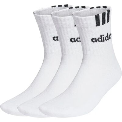 Adidas Calcetines C 3s Lin 3p 3 Pares White EU 40-42 Adidas Calcetines C 3s Lin 3p 3 Pares White EU 40-42