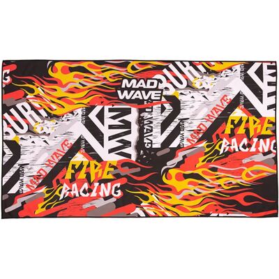 Mad Toalla Microfiber Fire Multicolor 80 x 140 cm Mad Toalla Microfiber Fire Multicolor 80 x 140 cm