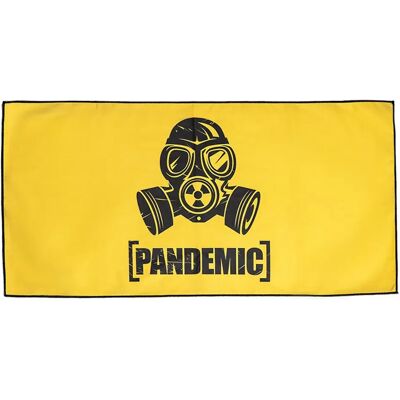 Mad Toalla Microfiber Pandemic Yellow 40 x 80 cm Mad Toalla Microfiber Pandemic Yellow 40 x 80 cm