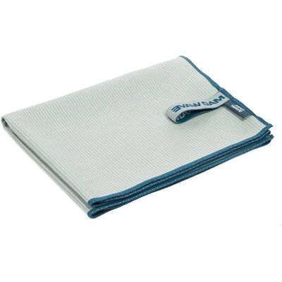 Mad Toalla Microfiber Striped Azure 40 x 80 cm Mad Toalla Microfiber Striped Azure 40 x 80 cm