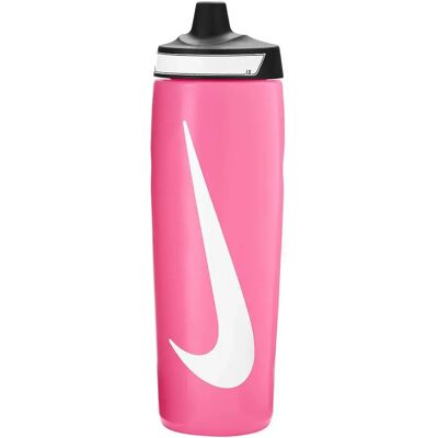 Nike Botella Refuel 24oz/700ml Pink / Black / White One Size Nike Botella Refuel 24oz/700ml Pink / Black / White One Size