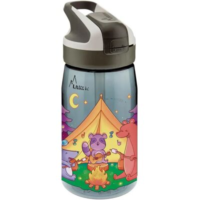 Laken Botella Animal Camping Tritan 450ml Grey One Size Laken Botella Animal Camping Tritan 450ml Grey One Size