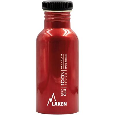Laken Botella Basic Plain 600 Ml Red One Size Laken Botella Basic Plain 600 Ml Red One Size