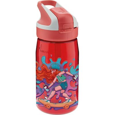 Laken Botella Skate Tritan 450ml Red One Size Laken Botella Skate Tritan 450ml Red One Size
