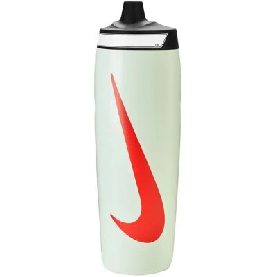 Nike Botella Refuel Grip 24oz Barely Green / Black / Bright Crimson One Size Nike Botella Refuel Grip 24oz Barely Green / Black / Bright Crimson One Size
