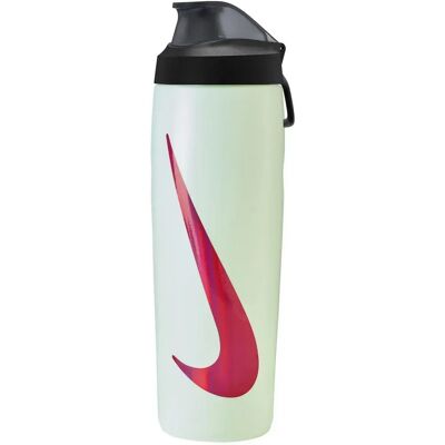 Nike Botella Refuel Locking Lid 24oz Barely Green / Black / Bright Crimson One Size Nike Botella Refuel Locking Lid 24oz Barely Green / Black / Bright Crimson One Size