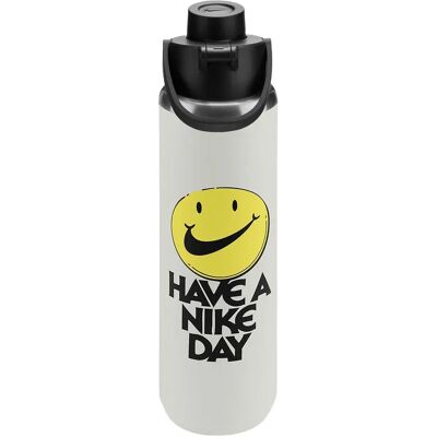 Nike Botella Ss Recharge Chug Graphic 24oz Summit White / Black / Yellow Pulse One Size Nike Botella Ss Recharge Chug Graphic 24oz Summit White / Black / Yellow Pulse One Size