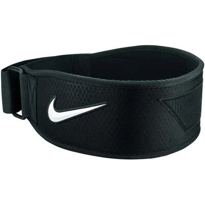 Nike Cinturón De Levantamiento De Pesas Intensity Black / White L Nike Cinturón De Levantamiento De Pesas Intensity Black / White L