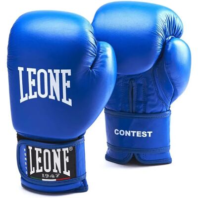 Leone1947 Guantes De Combate Contest Blue 10 oz Leone1947 Guantes De Combate Contest Blue 10 oz