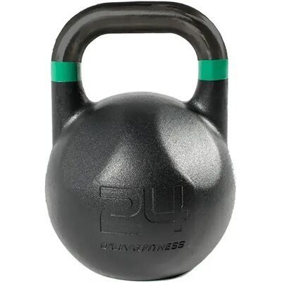 Kettlebell Olive 24kg - Competición Acero, Verde/Negro Kettlebell Olive 24kg - Competición Acero, Verde/Negro