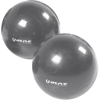 Olive Pelota Tono 1.5kg 2 Unidades Grey 11 cm Olive Pelota Tono 1.5kg 2 Unidades Grey 11 cm
