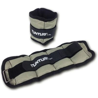 Tunturi Pesas Para Muñecas Y Piernas 0.5kg 2 Unidades Grey 0.5kg Tunturi Pesas Para Muñecas Y Piernas 0.5kg 2 Unidades Grey 0.5kg