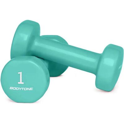 Bodytone Mancuerna Recubierta De Pvc Dv1 1kg 2 Unidades Turquoise 1 kg Bodytone Mancuerna Recubierta De Pvc Dv1 1kg 2 Unidades Turquoise 1 kg