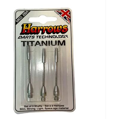 Harrows Puntas De Dardos Titanium Medium One Size Harrows Puntas De Dardos Titanium Medium One Size