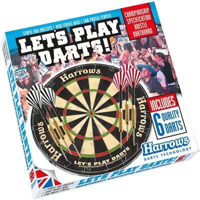 Harrows Diana Lets Play Darts Black One Size Harrows Diana Lets Play Darts Black One Size
