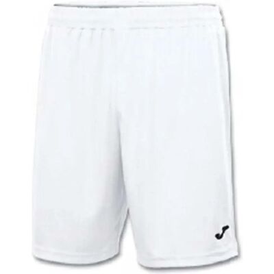 JOMA Nobel Blanc Shorts de fútbol para hombres - Shorts JOMA Nobel Blanc Shorts de fútbol para hombres - Shorts
