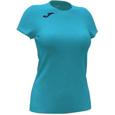 Joma Camiseta De Manga Corta Record Ii Turquoise Fluor XL Joma Camiseta De Manga Corta Record Ii Turquoise Fluor XL