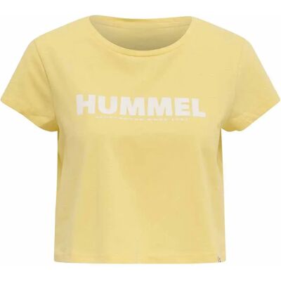HUMMEL Camiseta Recortada Amarillo - Camiseta HUMMEL Camiseta Recortada Amarillo - Camiseta