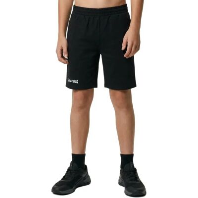 Pantalones cortos de baloncesto unisex Spalding Flow - Negro para niños Pantalones cortos de baloncesto unisex Spalding Flow - Negro para niños