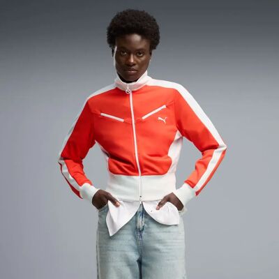 Puma Chaqueta De Chándal T7 Retro Red Flash XS Puma Chaqueta De Chándal T7 Retro Red Flash XS