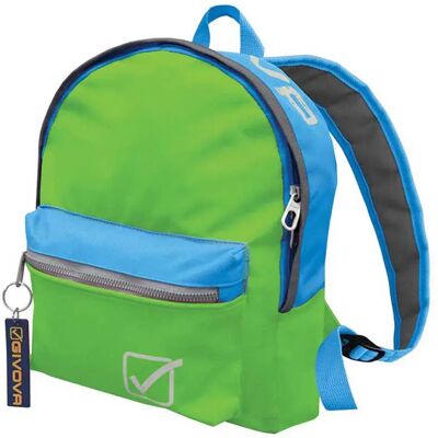 Givova Mochila Zaino 8l Fluor Yellow / Turquoise One Size Givova Mochila Zaino 8l Fluor Yellow / Turquoise One Size