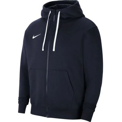 Nike Sudadera Con Cremallera Park Fleece Obsidian / White / White S Nike Sudadera Con Cremallera Park Fleece Obsidian / White / White S