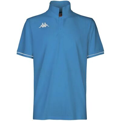 Kappa Polo De Manga Corta Barli Blue Sky / White S Kappa Polo De Manga Corta Barli Blue Sky / White S