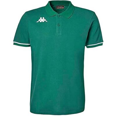 Kappa Polo De Manga Corta Barli Green / White M Kappa Polo De Manga Corta Barli Green / White M